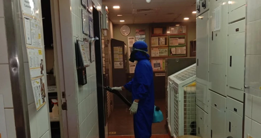 card image for Disinfection services.